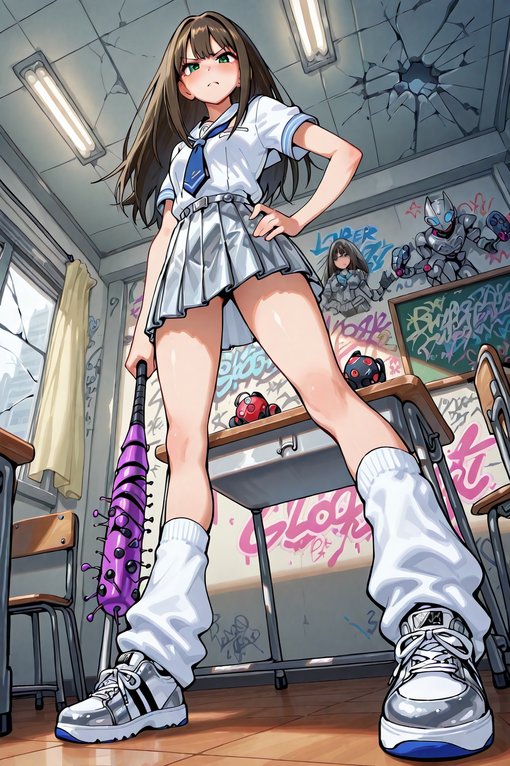 私立シロガネ工業学園　制服コレクション