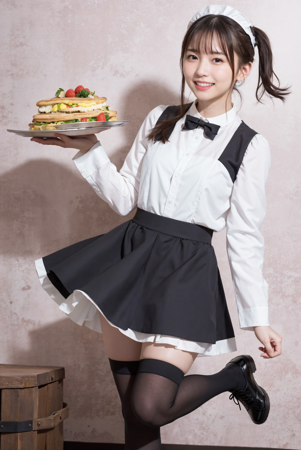 メイドカフェの女の子