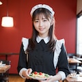 メイドカフェの女の子 8枚目