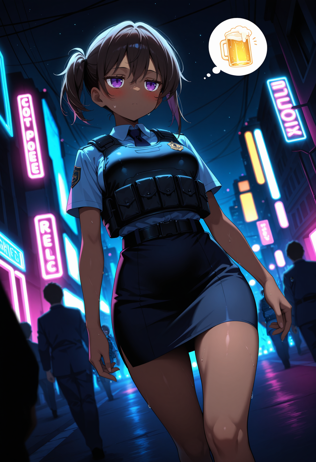 サイバーパンク・熱帯夜のお仕事