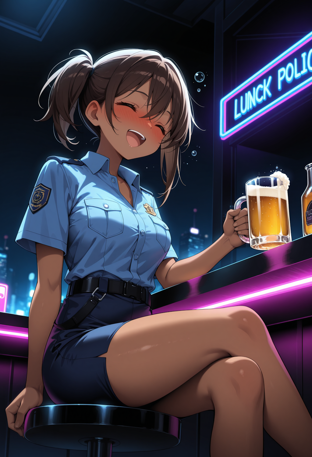 サイバーパンク・熱帯夜のお仕事