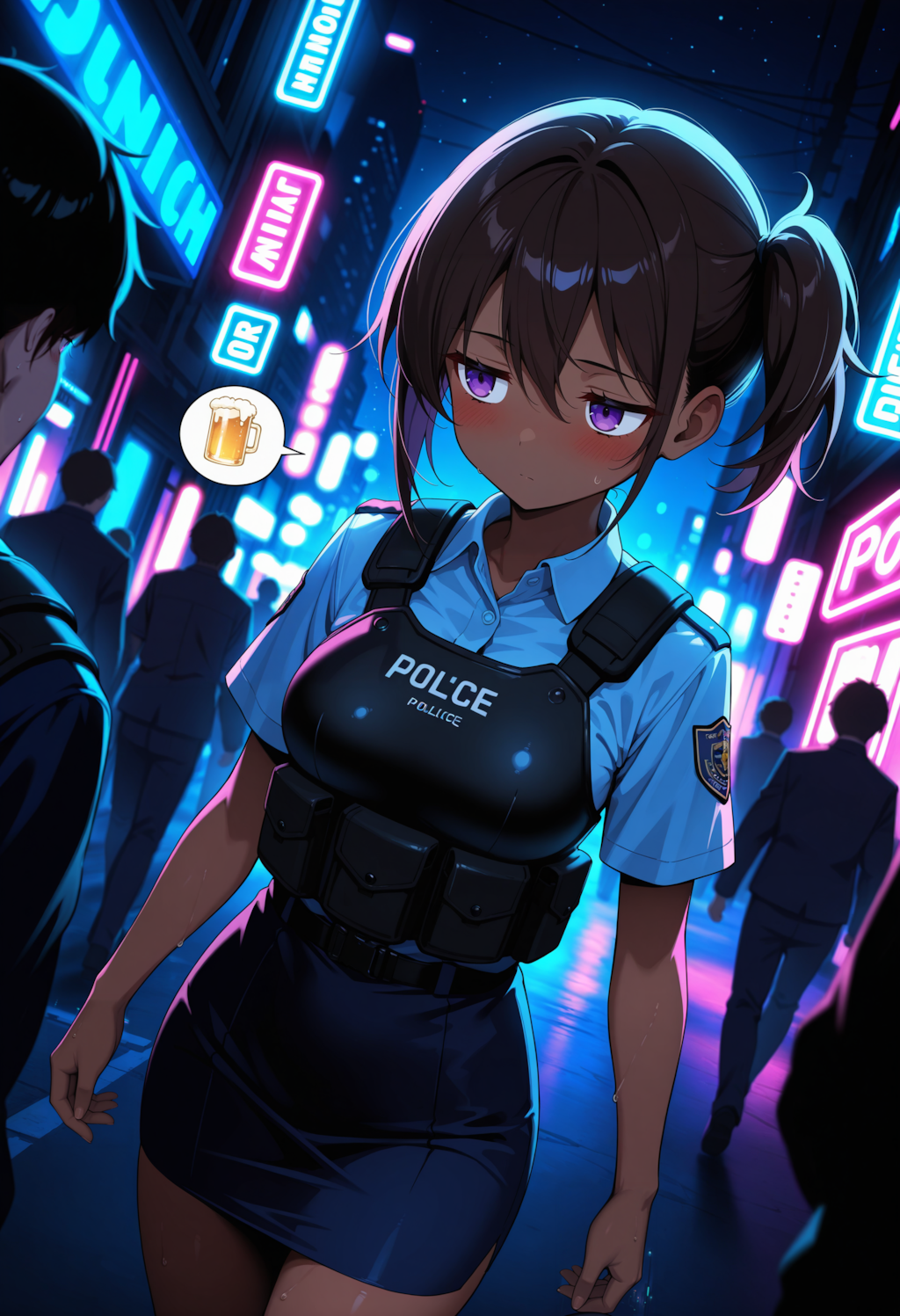 サイバーパンク・熱帯夜のお仕事