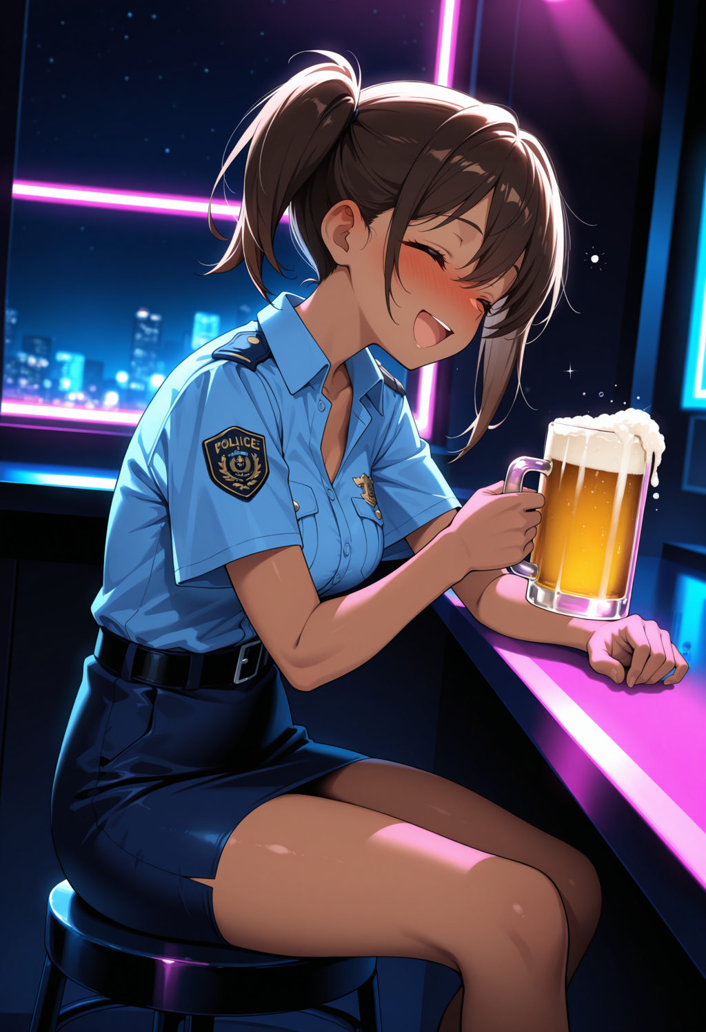 サイバーパンク・熱帯夜のお仕事