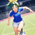 サッカーをプレイする◯川なおさん 8枚目