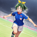 サッカーをプレイする◯川なおさん 11枚目