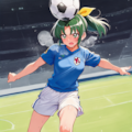 サッカーをプレイする◯川なおさん 6枚目