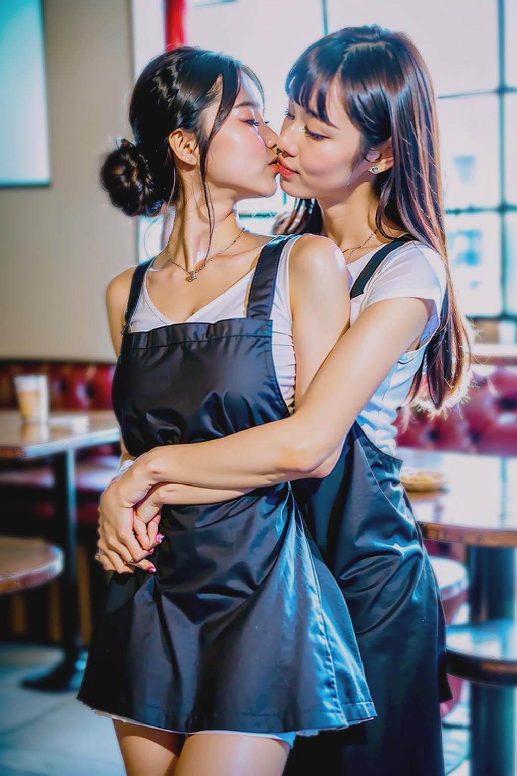 何で、皆お店でキスするの💦😖