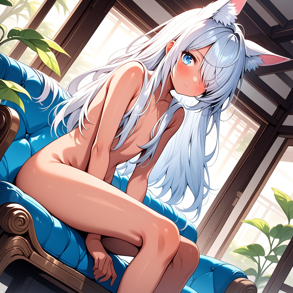 デッサンモデル狐娘・次女