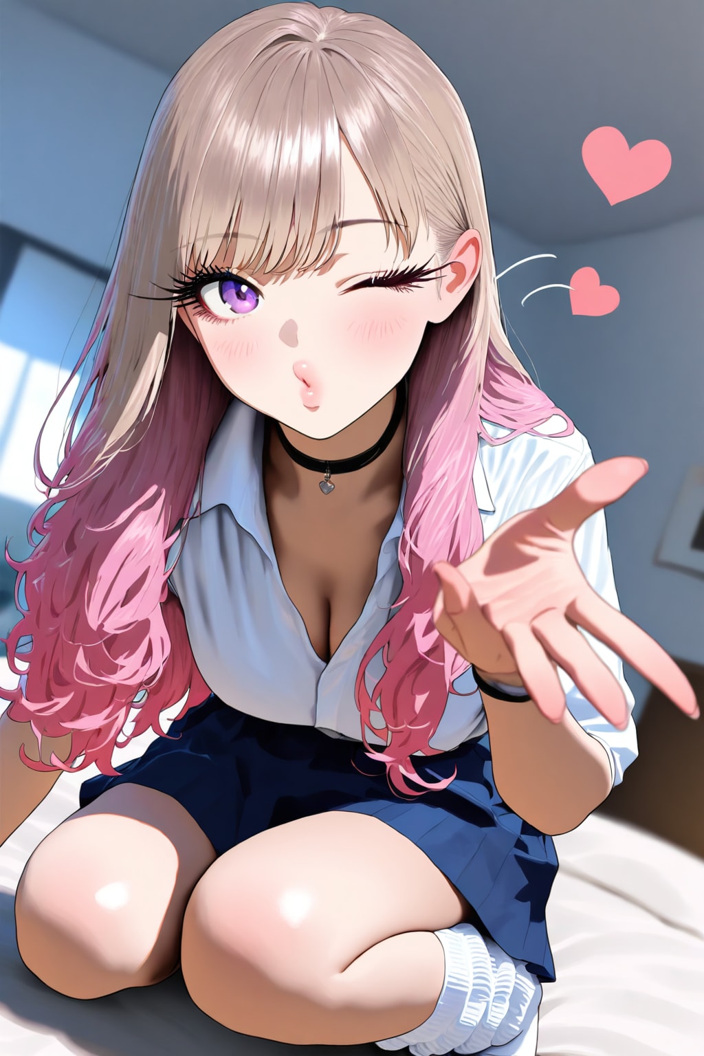 ギャルFENRIRちゃんの投げキス♡