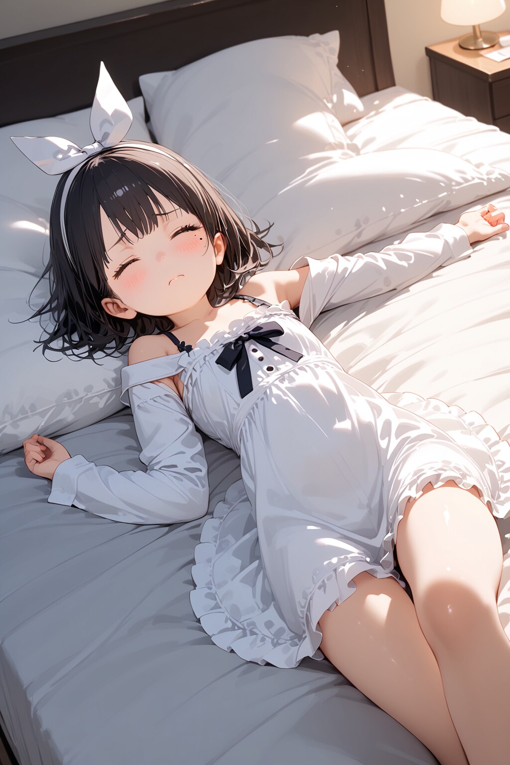 パジャマに着替えておやすみなさい❤️美希ちゃん❤️