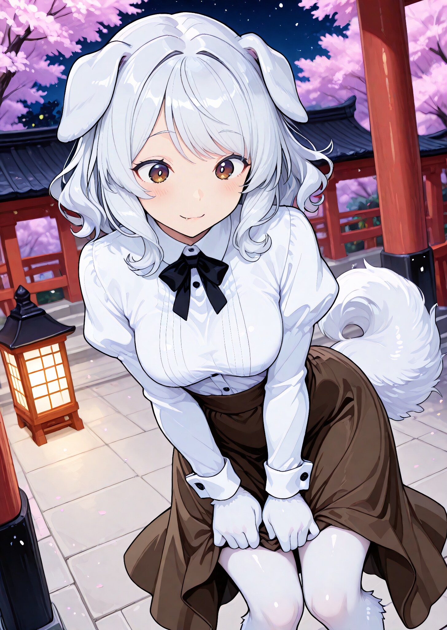 夜桜きれいだね | ミリー | の人気AIイラスト・グラビア