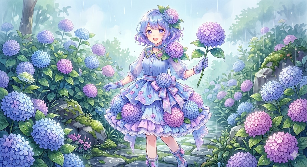 紫陽花