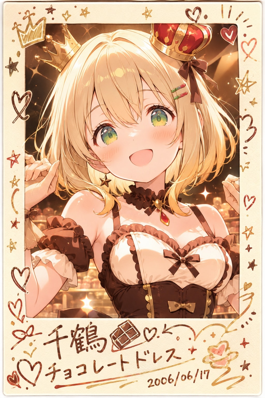 チョコレートドレスどう？