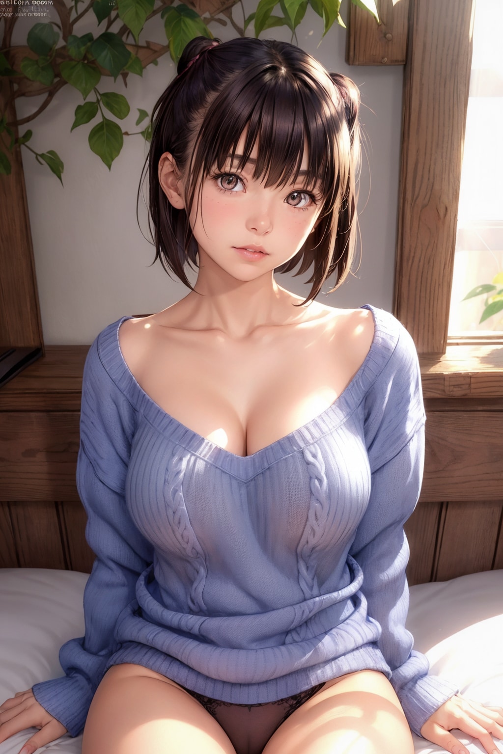 巨乳・童顔・ショートカットが刺さります