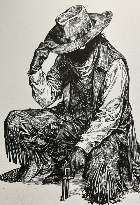 ガンマン | の人気AIイラスト・グラビア