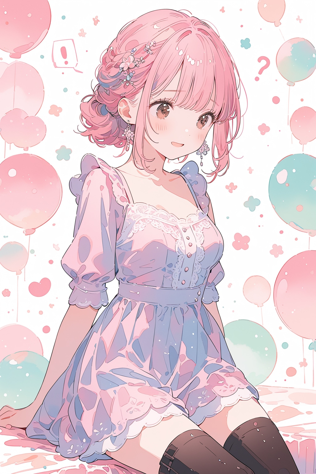 ニーハイいいですね（４） | の人気AIイラスト・グラビア