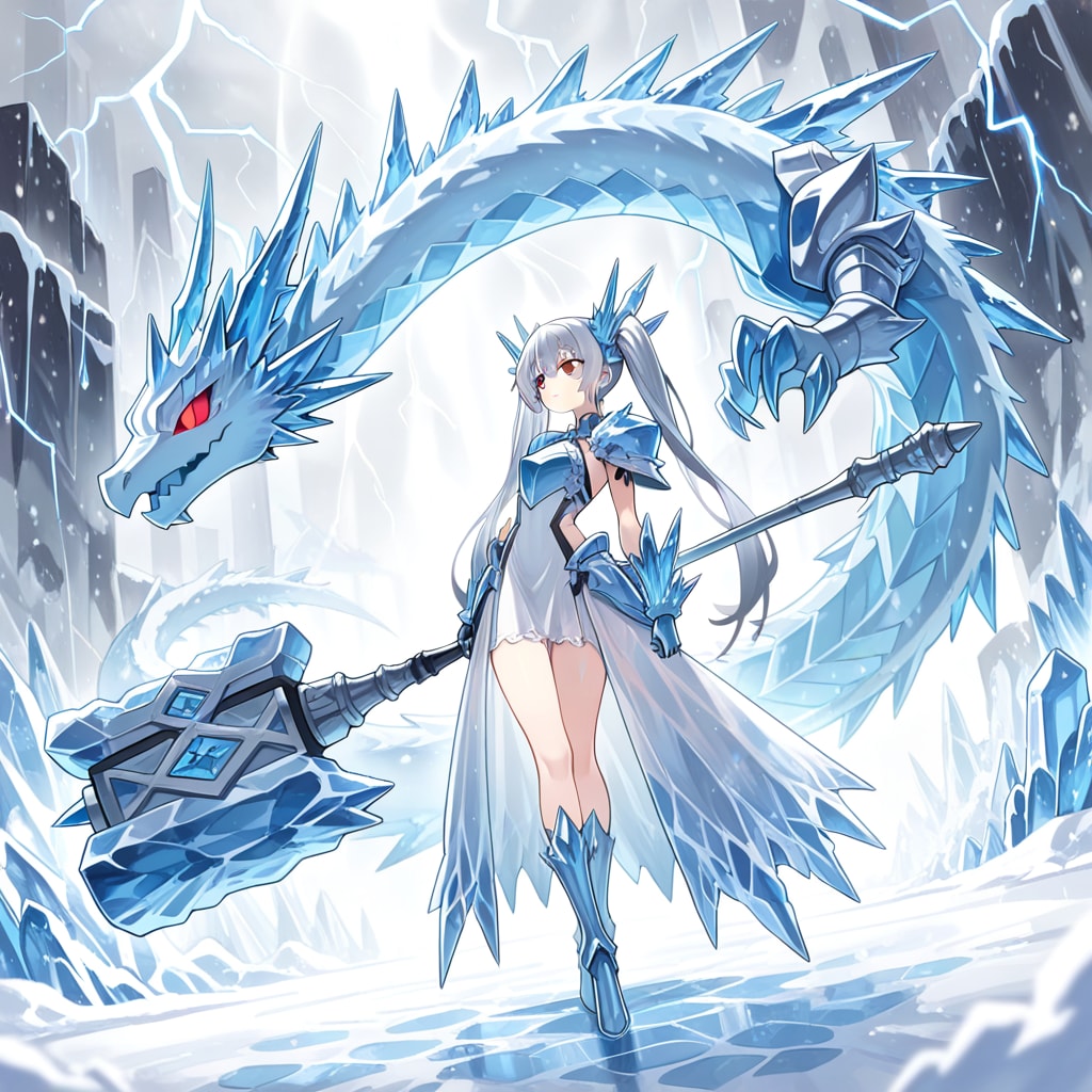 氷雷の魔女 | の人気AIイラスト・グラビア