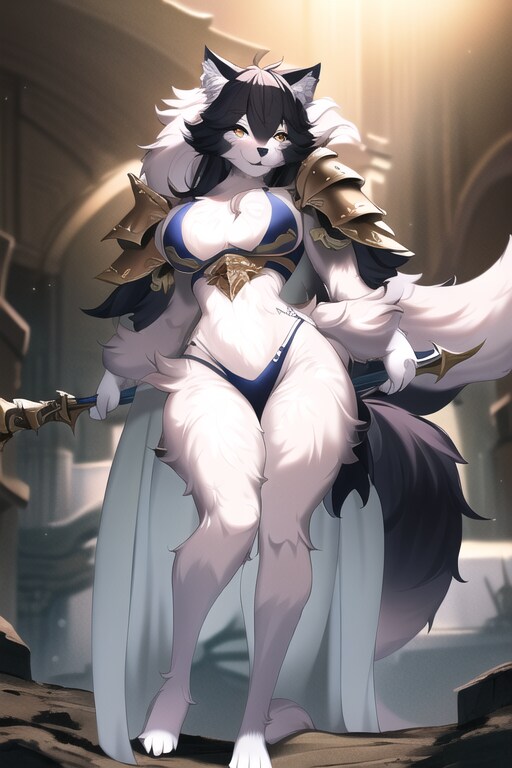 魔術師風おおかみさん