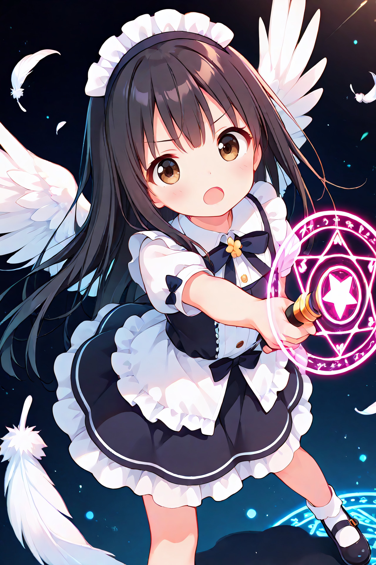 魔法少女メイドさん？ | の人気AIイラスト・グラビア