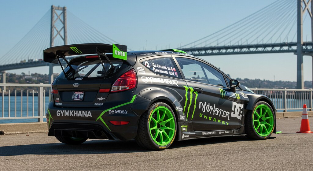 ケンブロックモンスターエナジーフォードフォーカスラリーカー