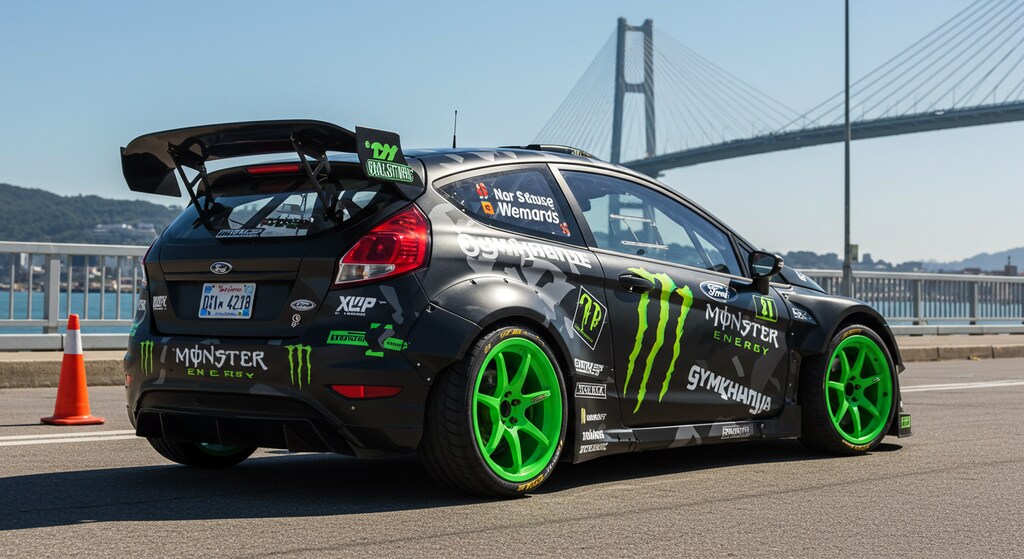 ケンブロックモンスターエナジーフォードフォーカスラリーカー