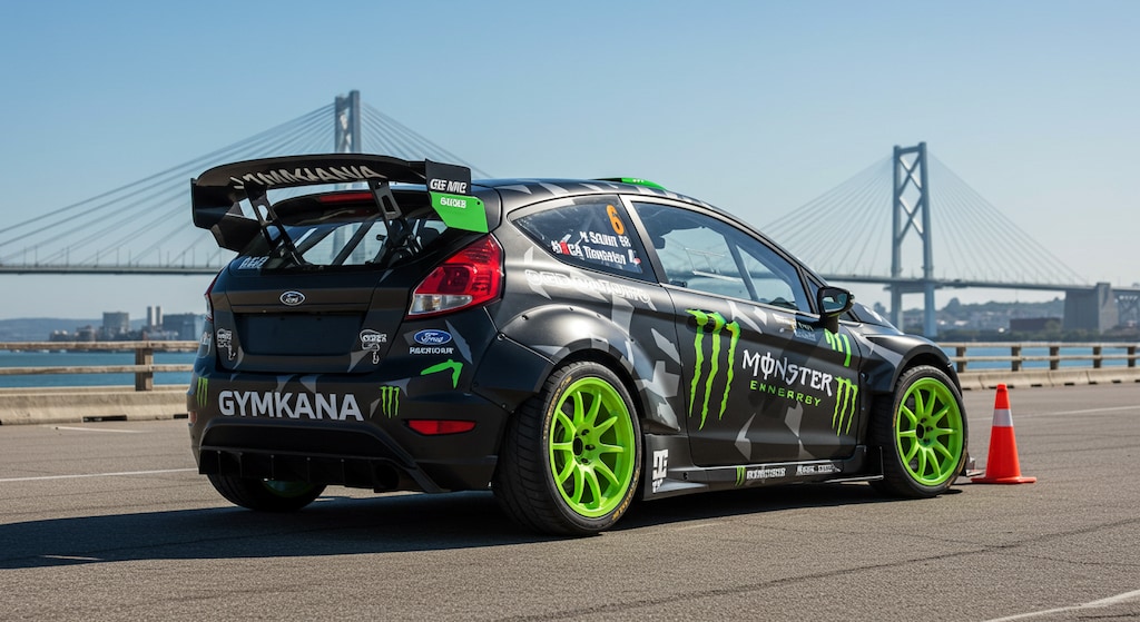 ケンブロックモンスターエナジーフォードフォーカスラリーカー