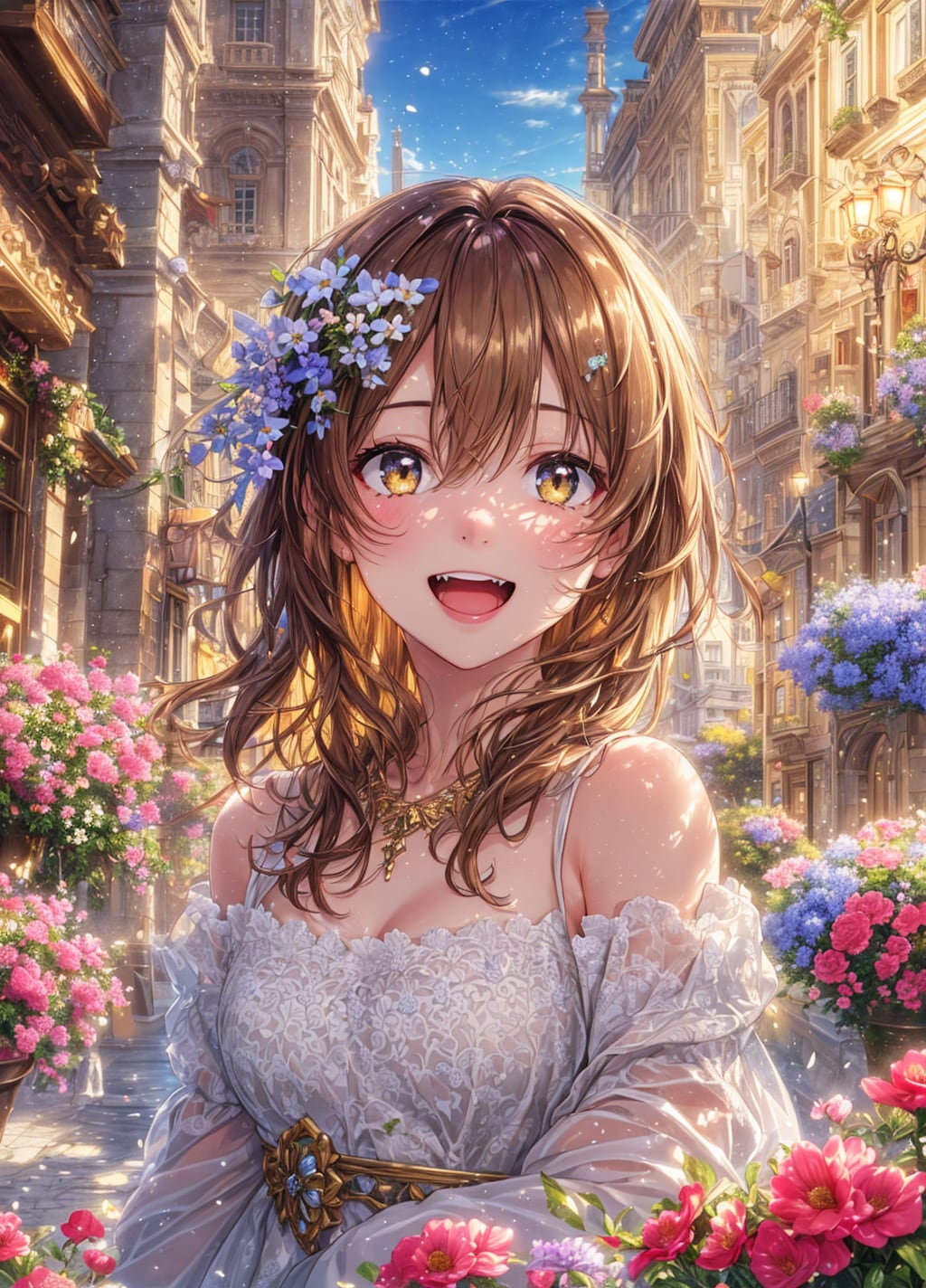 自由を手にした娘