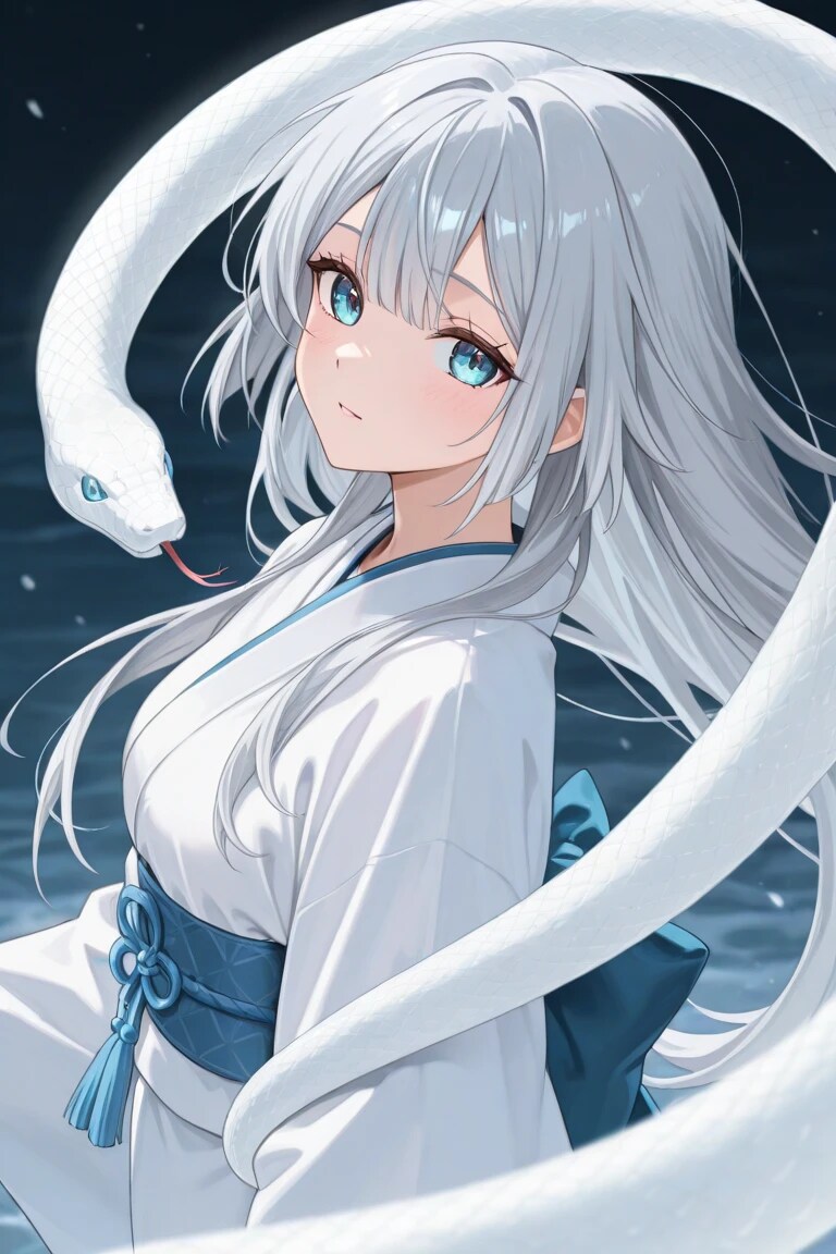 白ヘビの御神体 | の人気AIイラスト・グラビア