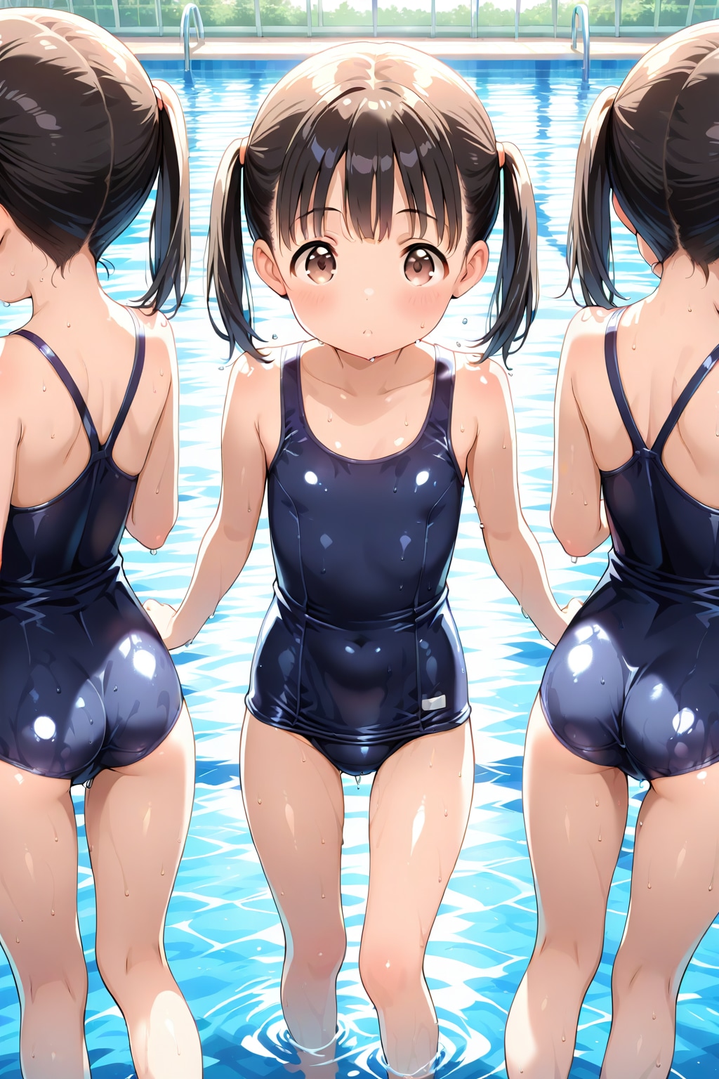 スク水美少女