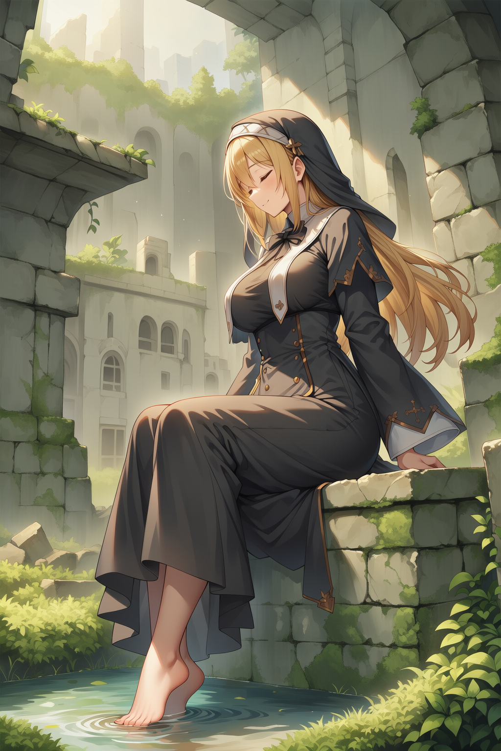 ひと時の休息 | の人気AIイラスト・グラビア