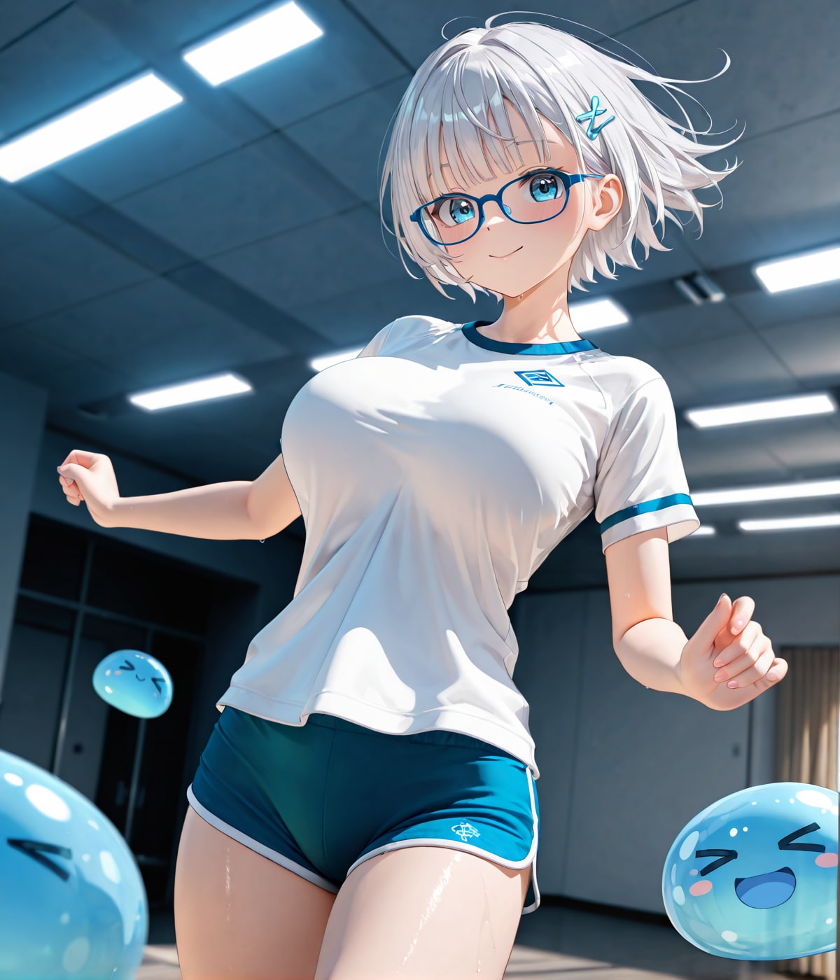 「スライムとダンスレッスン♪」 | の人気AIイラスト・グラビア