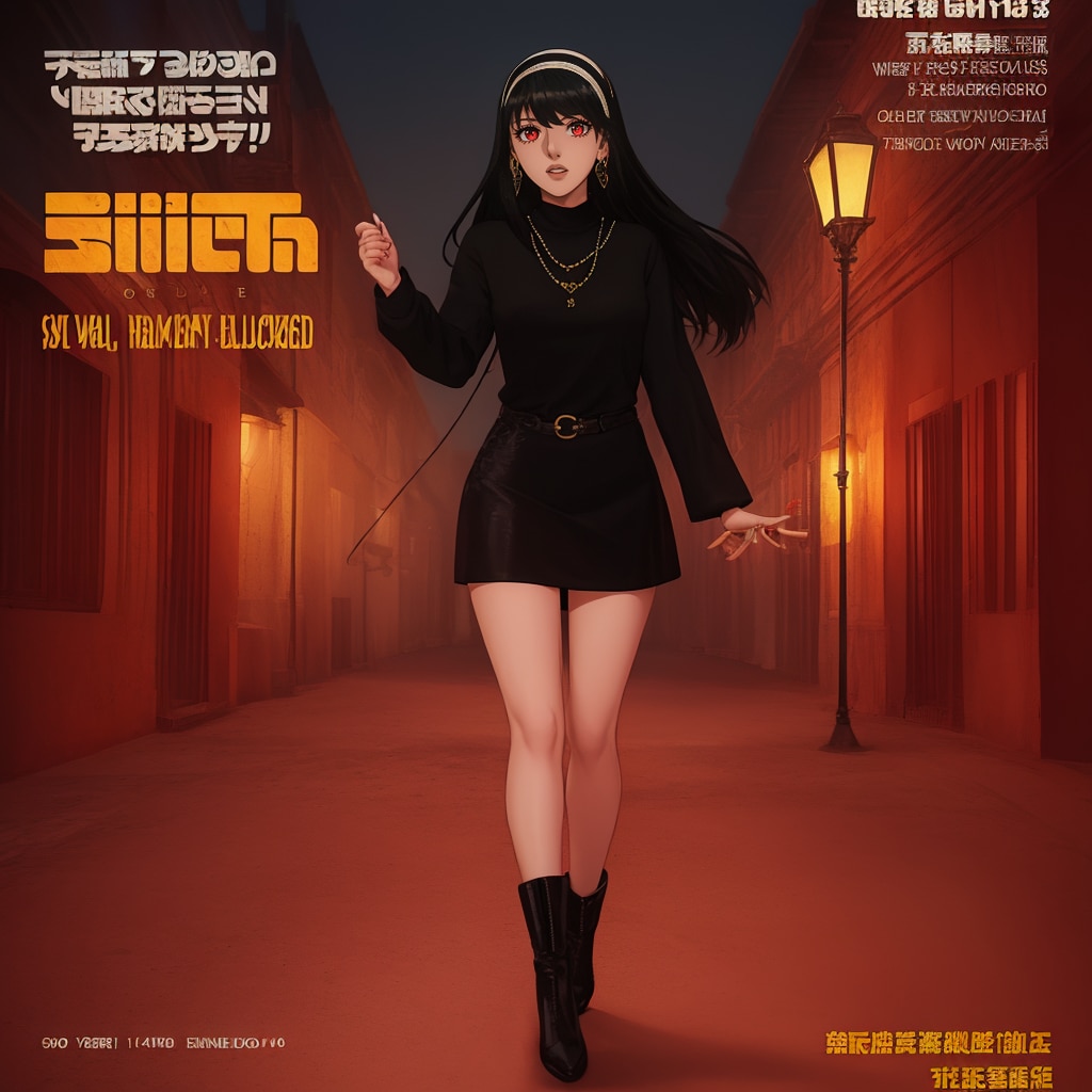 SPY x FAMILYの人妻ヨルフォージャーが巨乳でセクシーな姿をマガジンで披露！