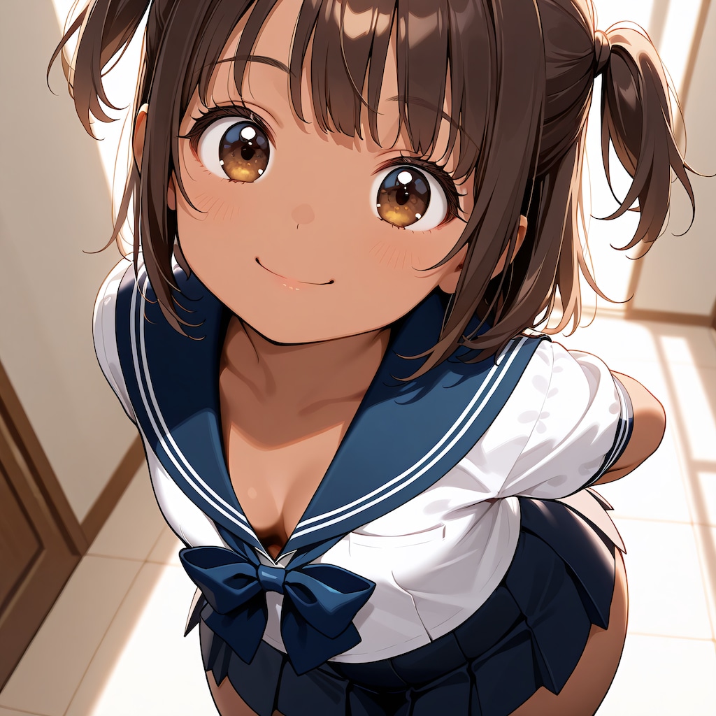 夏休み明けにあった彼女は…。