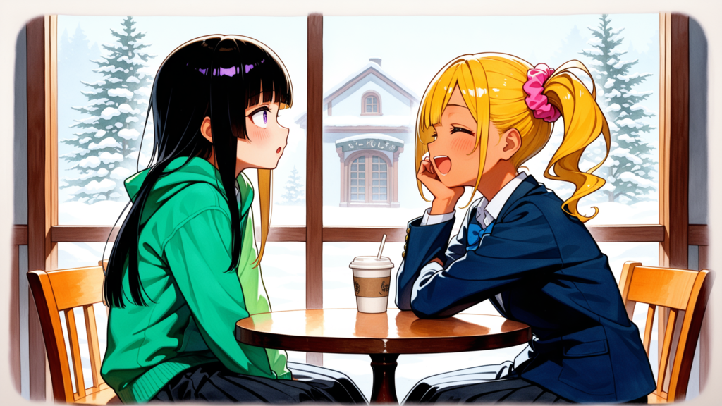 ひまりちゃんと陽葵ちゃん