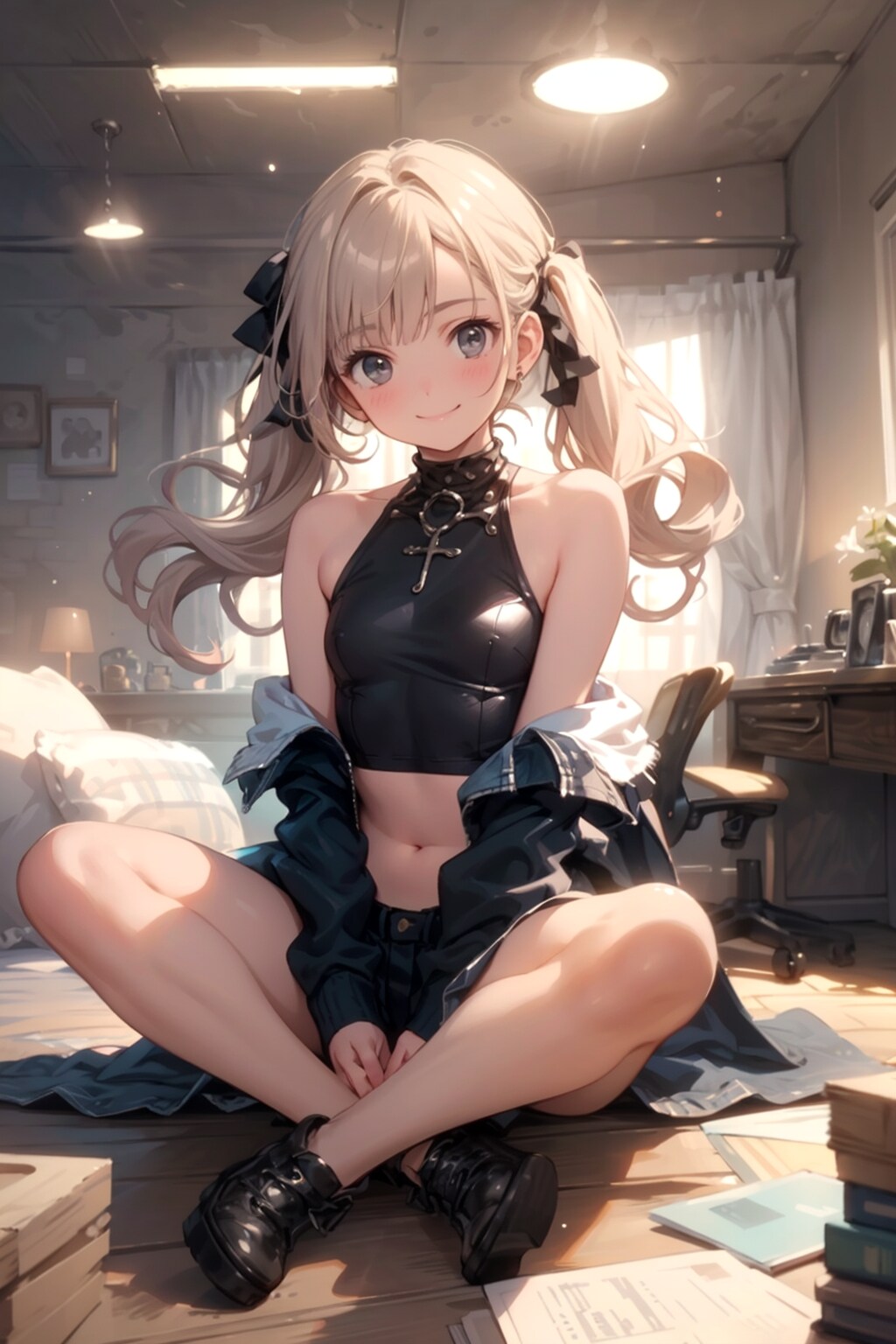 光のパーティクル・・・