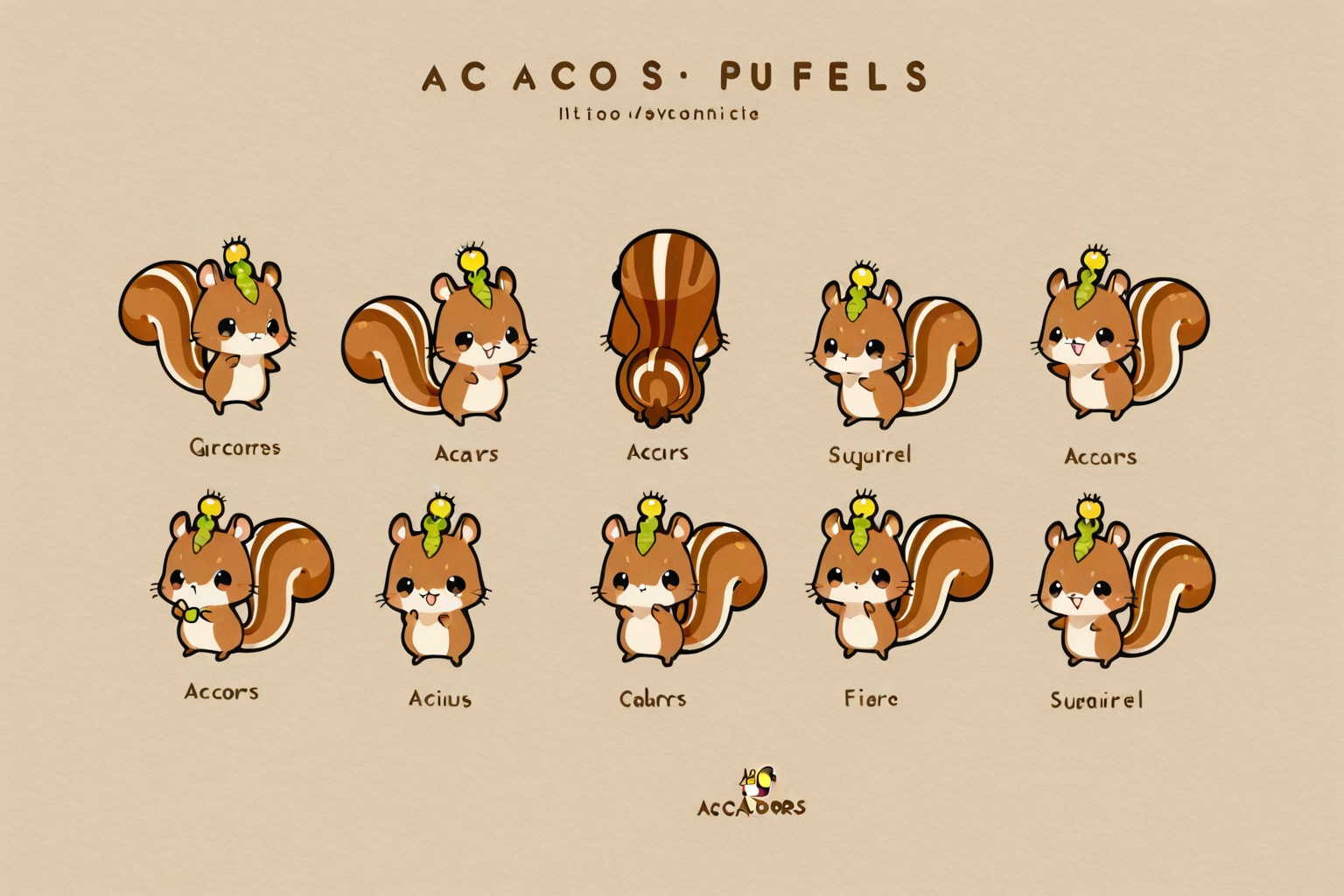 りすのランチマット | の人気AIイラスト・グラビア