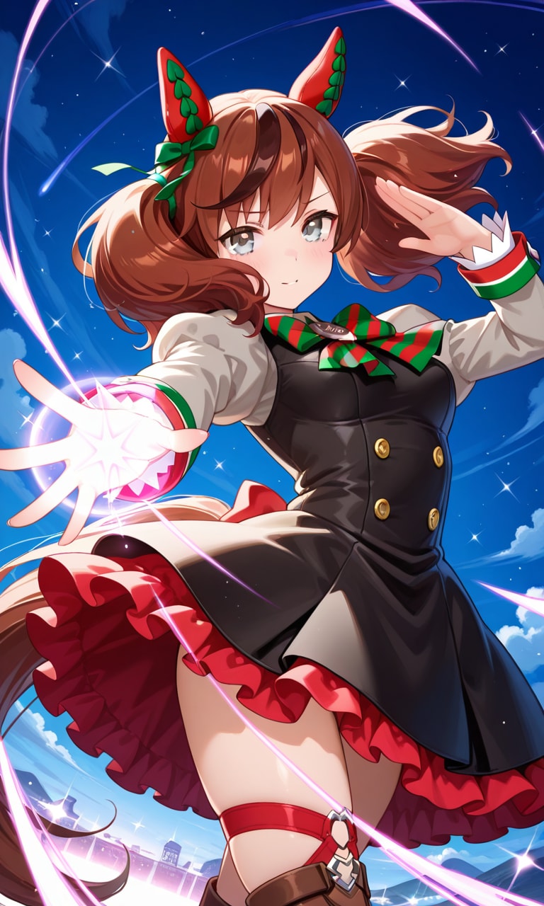 魔法少女になっちゃったネイチャさん | の人気AIイラスト・グラビア