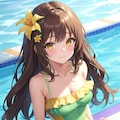 黄色の水着が人気のなごちゃん👙💐💛 3枚目
