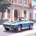 1963 Chevrolet Corvette C2 2枚目