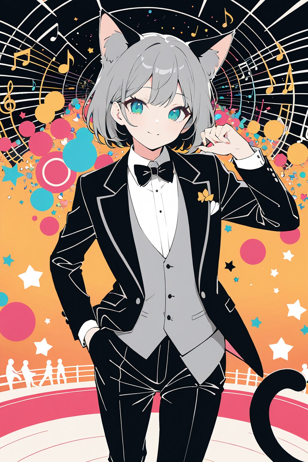 Cat-Walk Dancing／後藤輝基 | の人気AIイラスト・グラビア