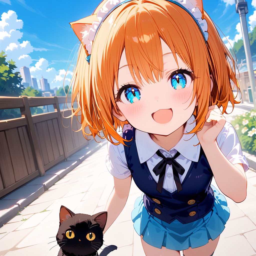 ネコ耳カチューシャ | の人気AIイラスト・グラビア