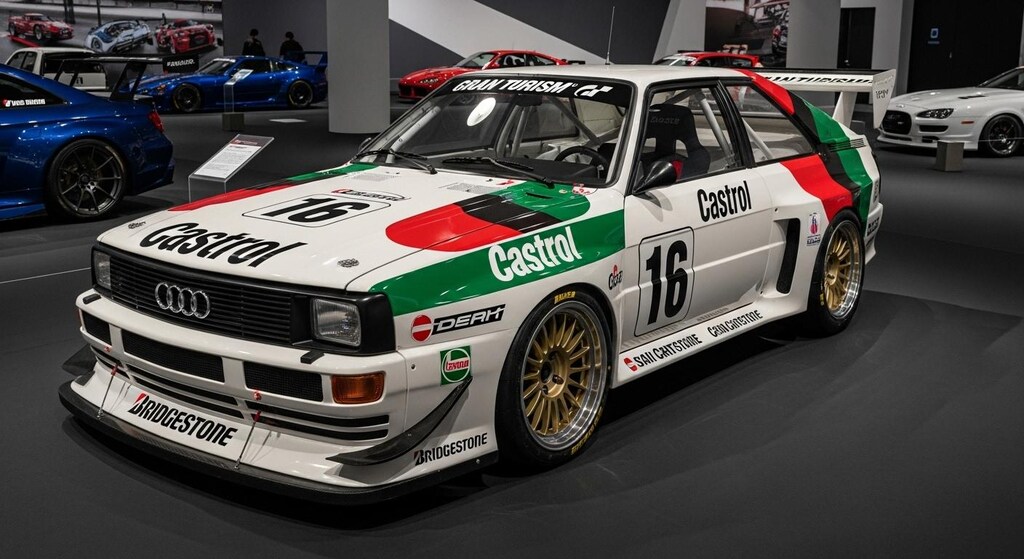 カストロールアウディクワトロレーシングカー