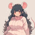 むちむち🐭ねずみガール 3枚目