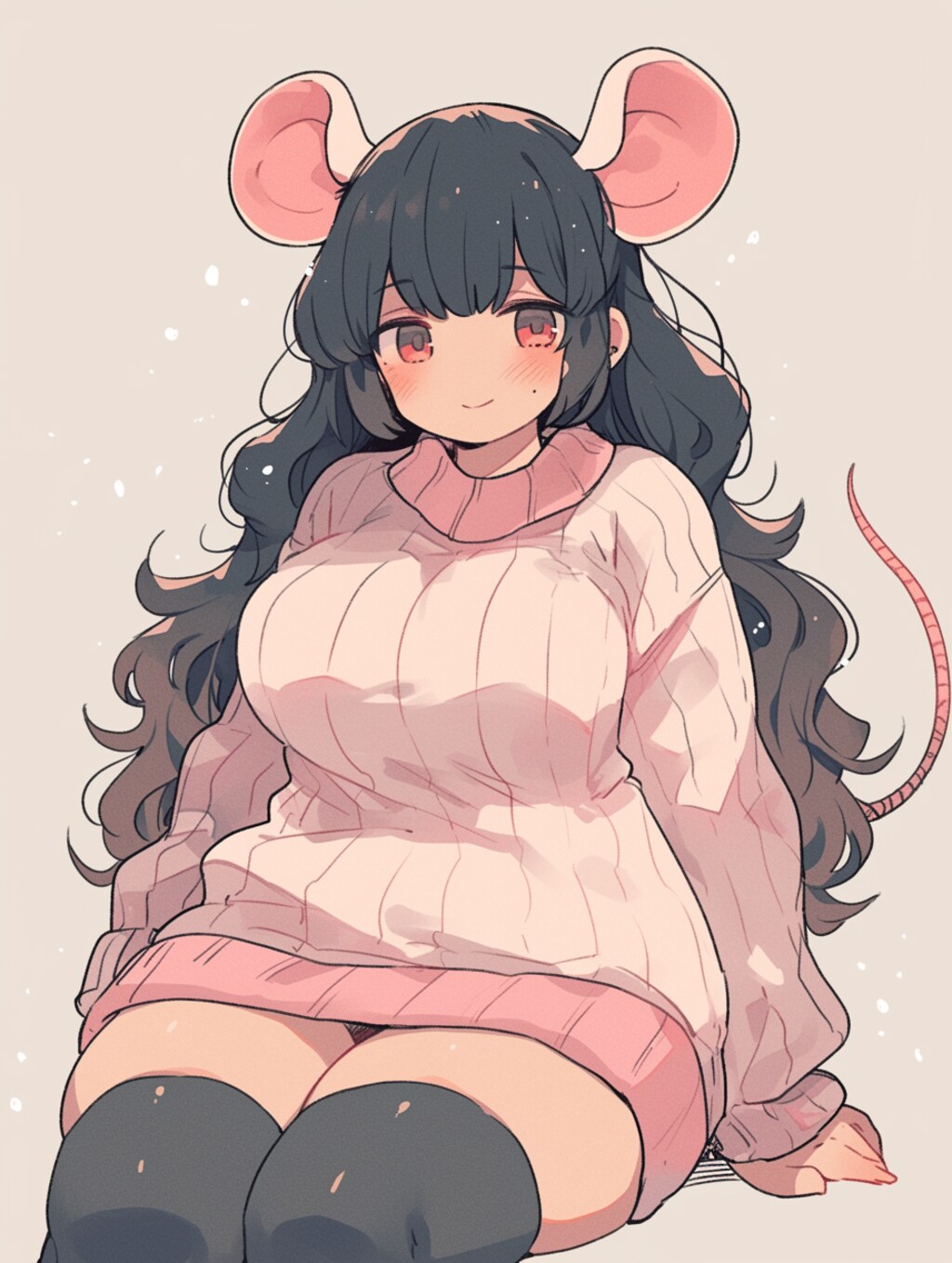 むちむち🐭ねずみガール