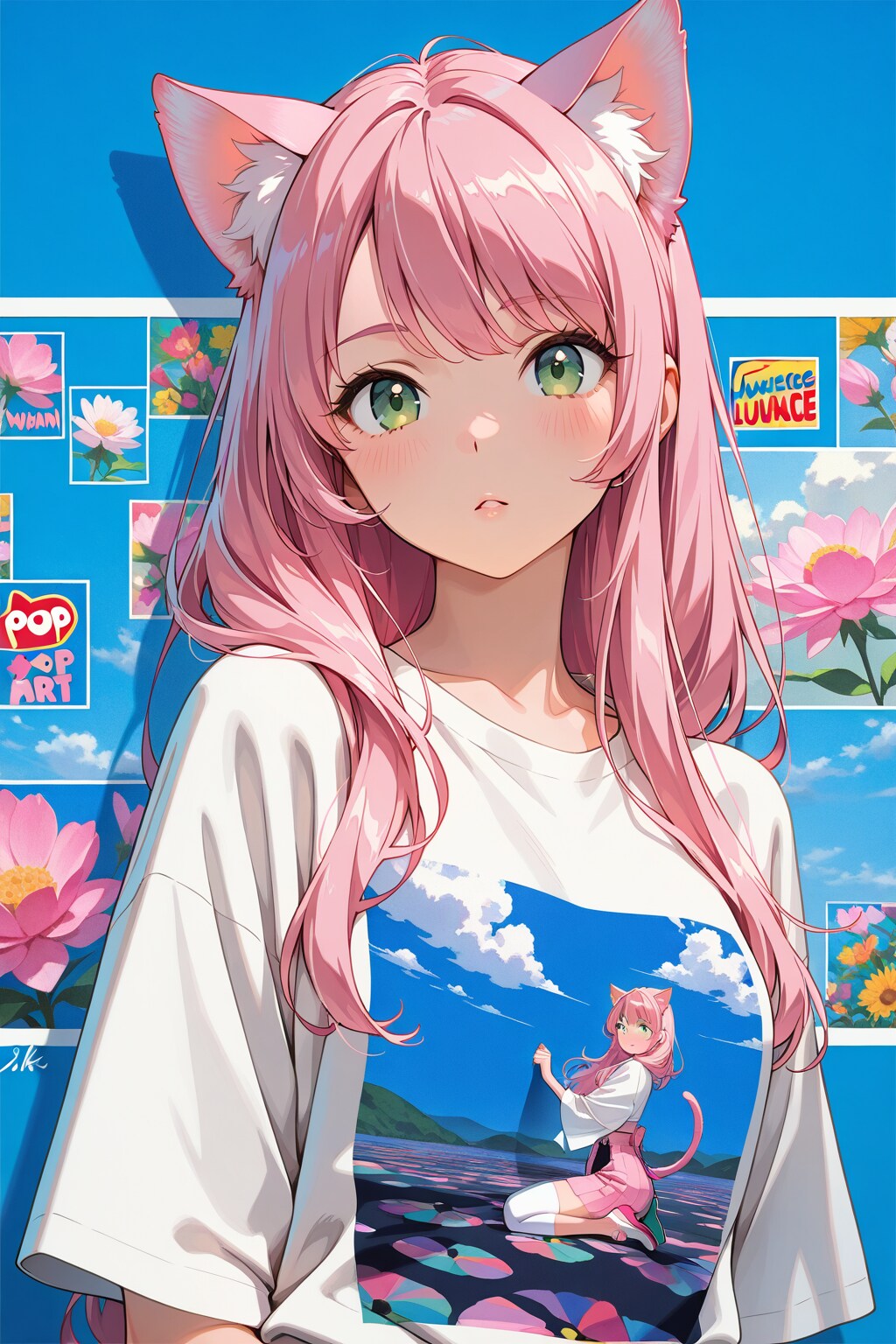 スクリーンプリント🐱✨ | の人気AIイラスト・グラビア