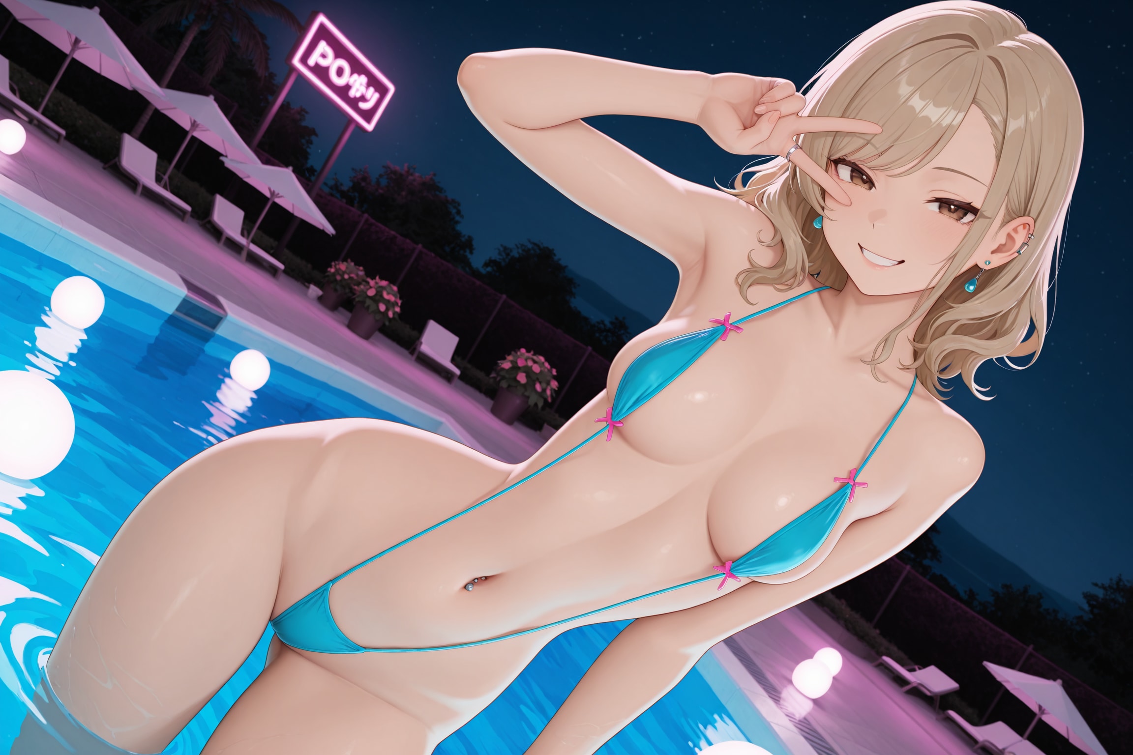 キミにだけ見せる水着