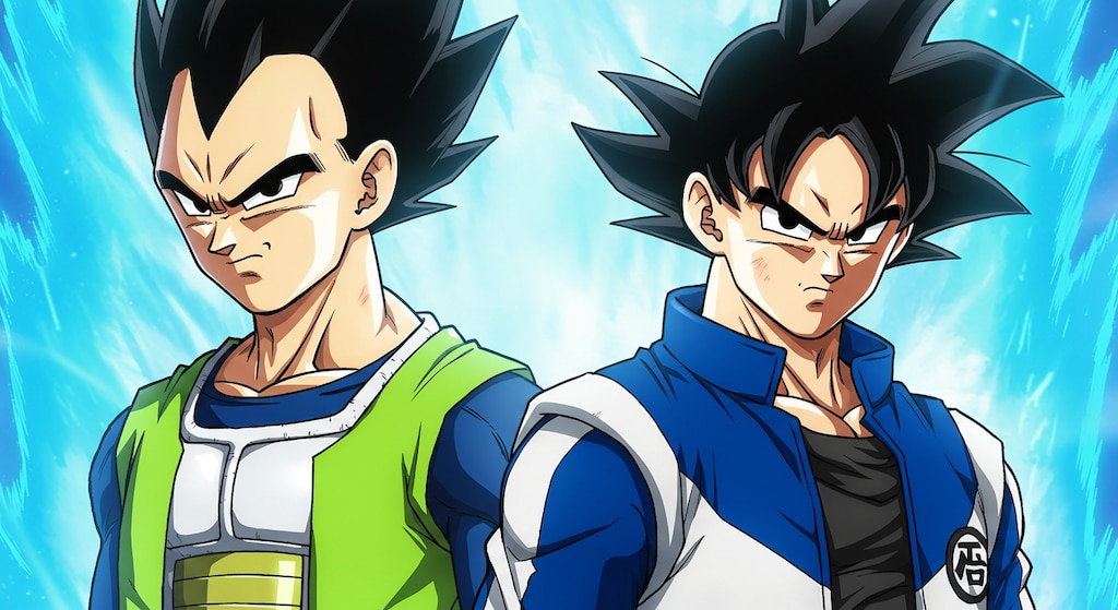 孫悟空とベジータ