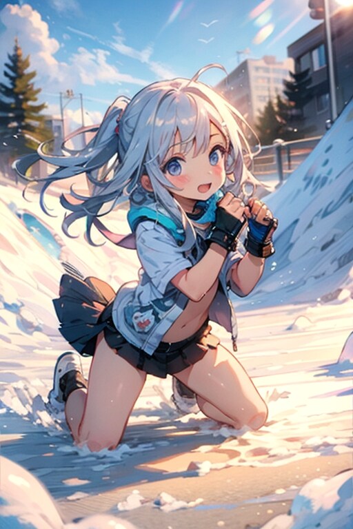 雪の多いこの街で