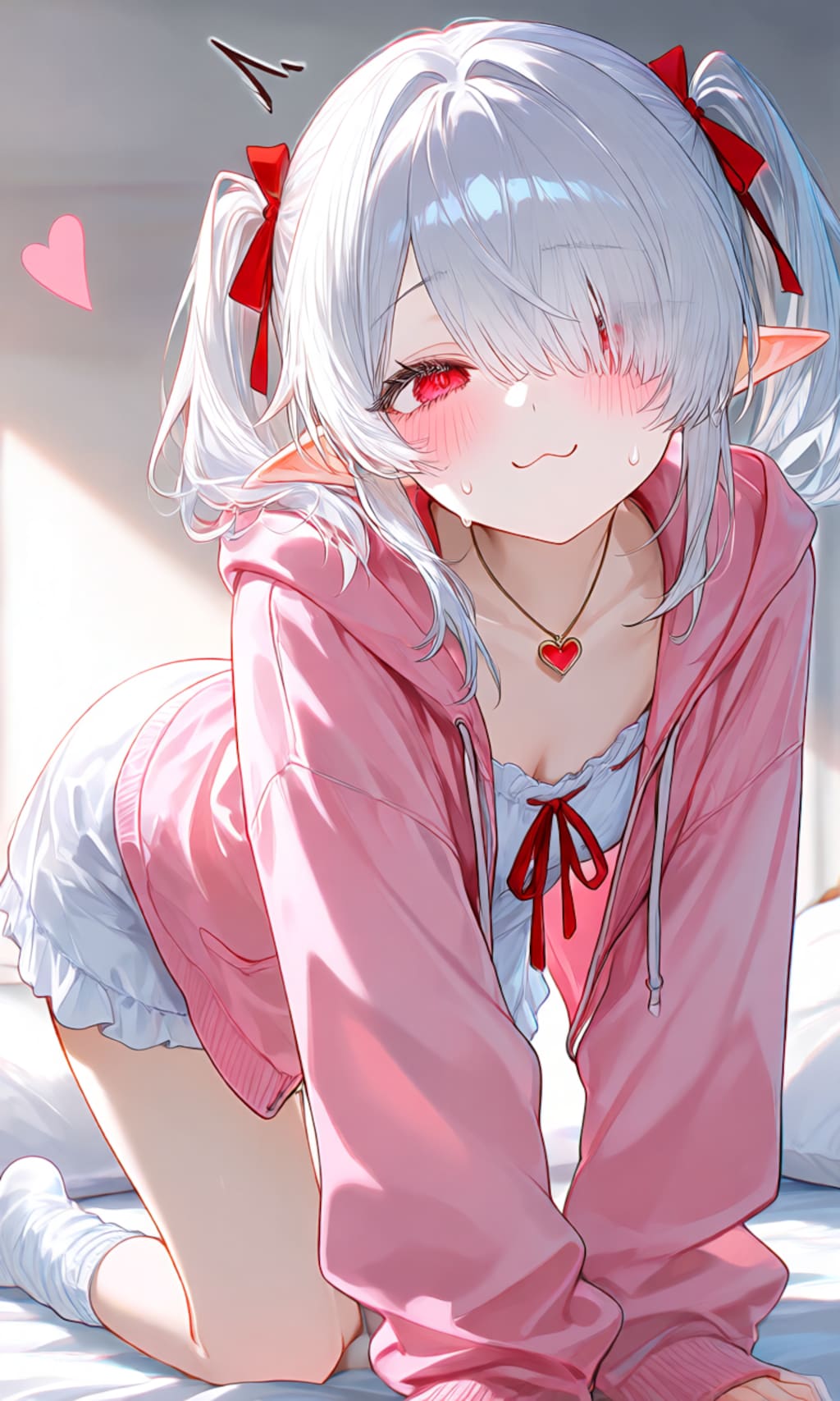 12、朝起こしに来たシロネさん