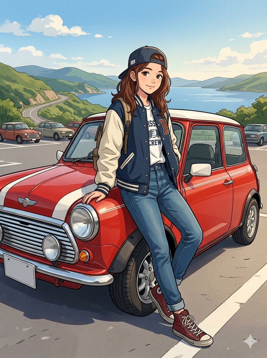 ミニの日 | の人気AIイラスト・グラビア